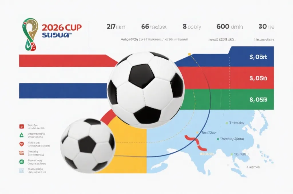 2026世界杯揭幕战与时区示意图